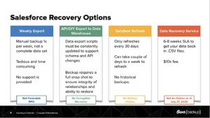 salesforce recovery options